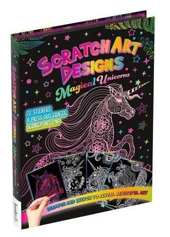 Craft Folders: Unicorn Scratch Art