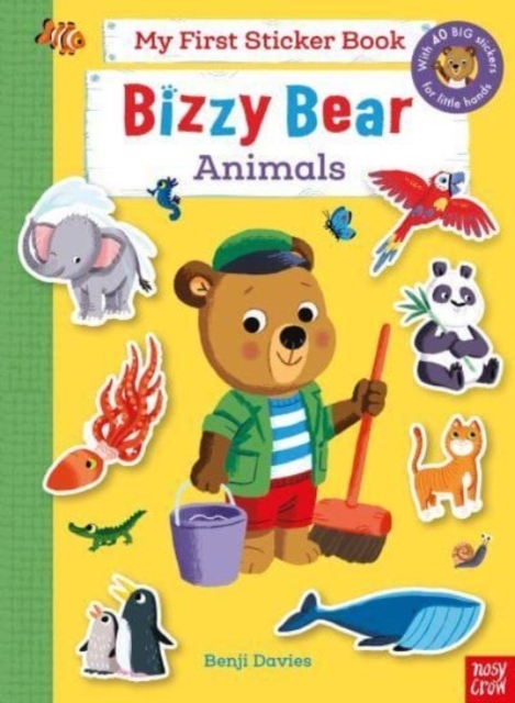 Bizzy Bear: My First Sticker Book: Animals