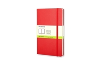 Moleskine  Σημειωματάριο Classic Plain Red με Σκληρό Εξώφυλλο 13x21cm