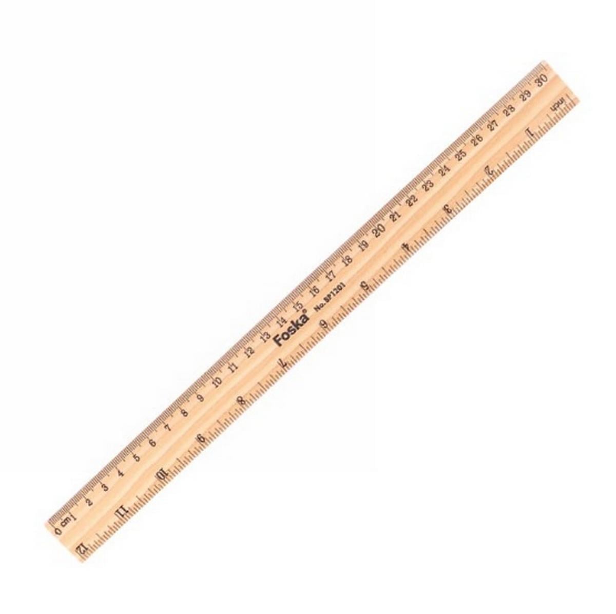 Ξύλινη Ρίγα 30cm