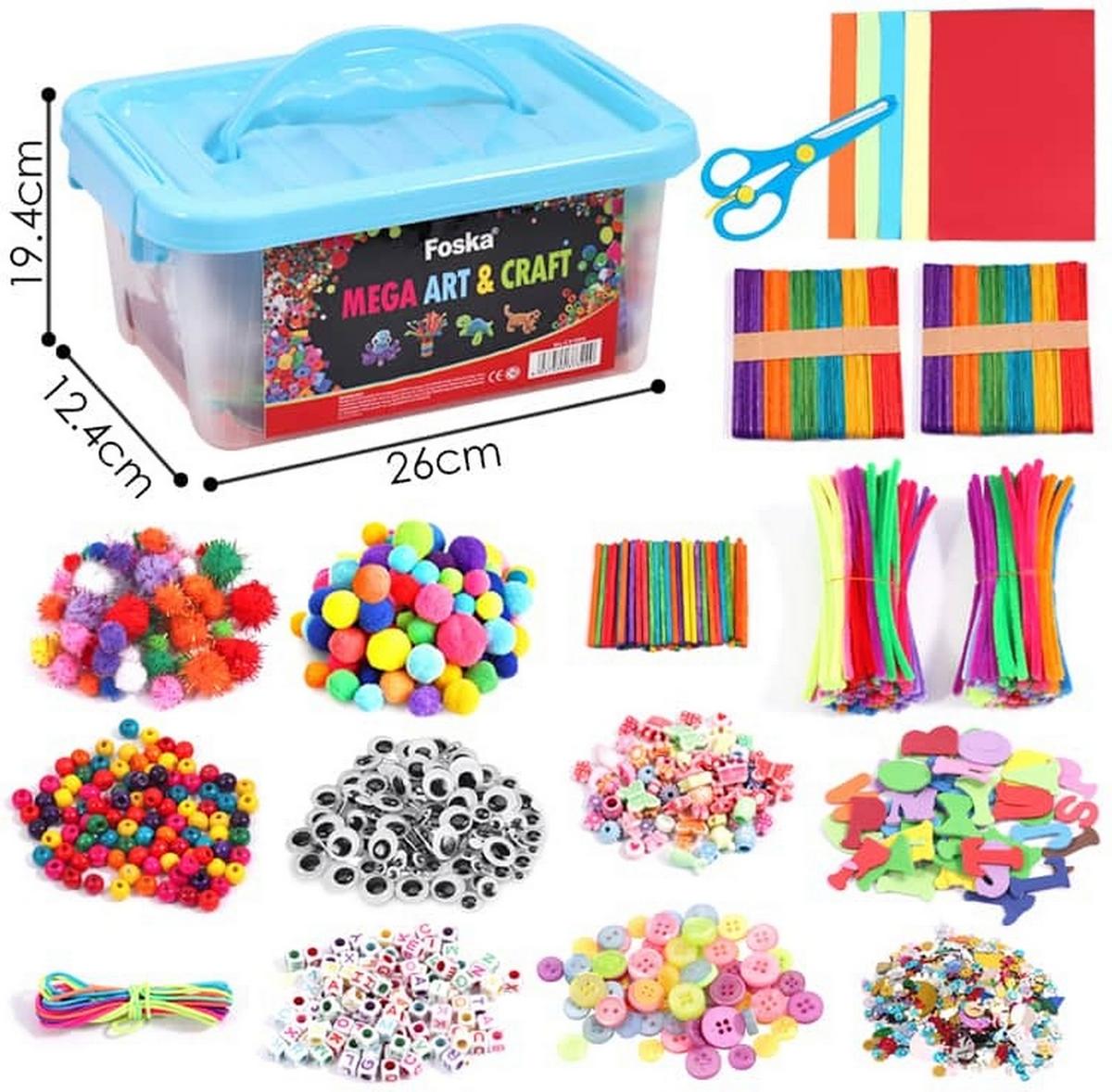 Foksa Mega Art and Crafts set for Kids