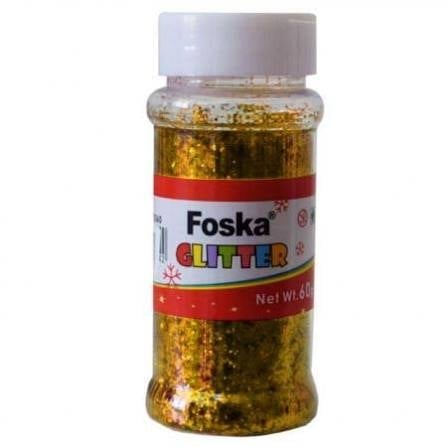 Glitter σκόνη χρυσό 60gr