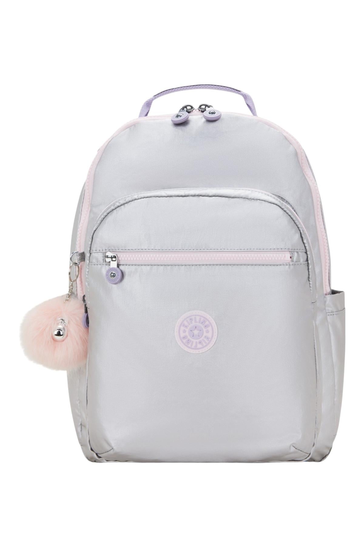 KIPLING SEOUL Silver Glow Met