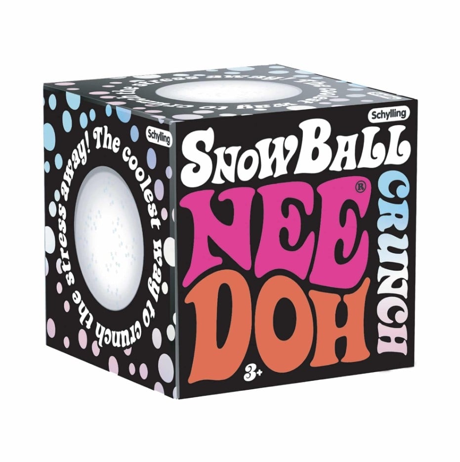 NeeDoh Snowball Crunch: Soft and Crunchy