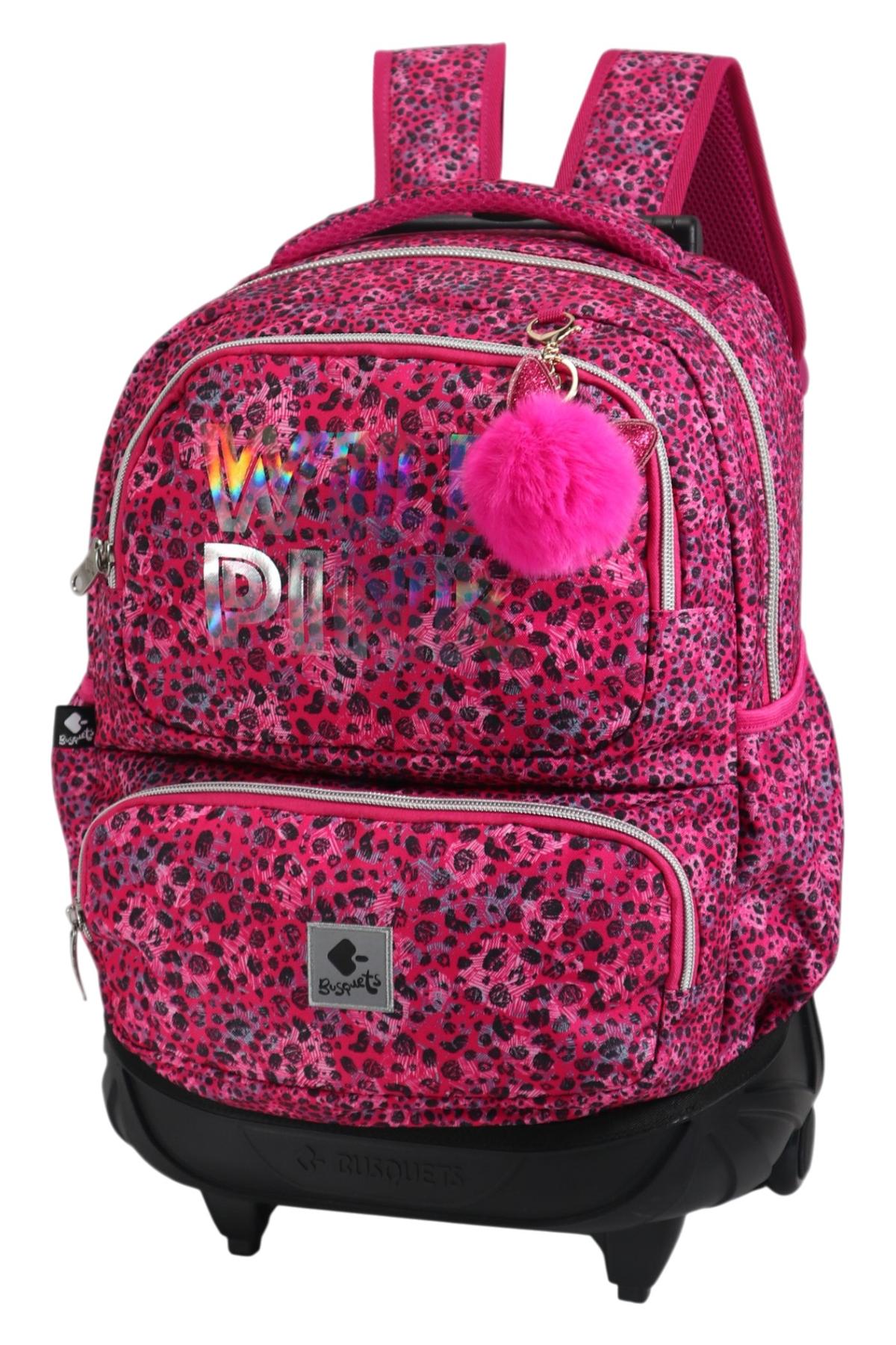 Τσάντα Τρόλεϊ Δημοτικού Wild Pink